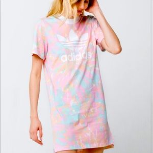 Adidas • Tie Dye Tee Dress